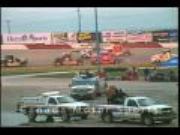 Video: Big Rigs Racing On an Oval Track – Major Wreckage Involved!